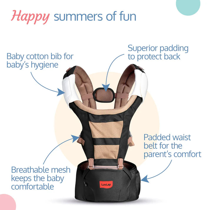 Baby Hip Seat Carrier - Green | uSmile.toys" www.usmile.toys